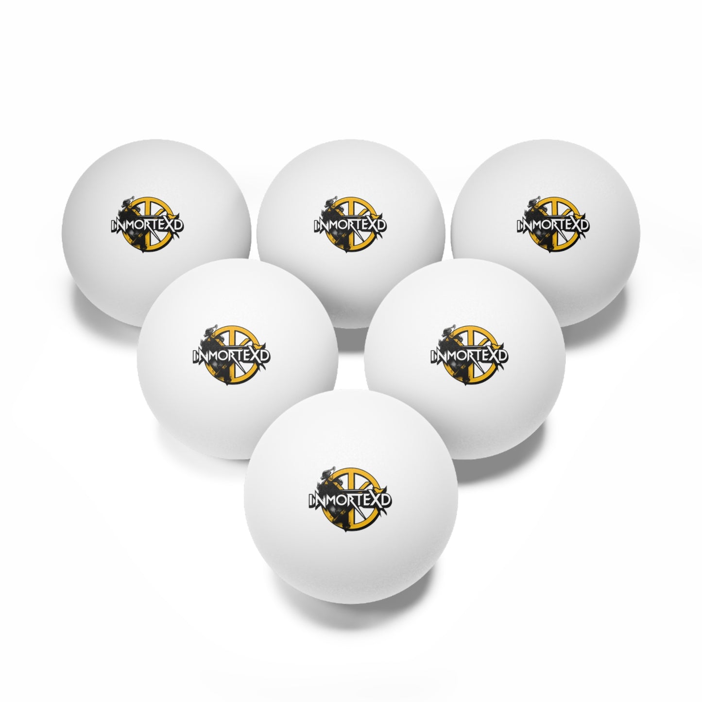 Ping Pong Balls, 6 pcs