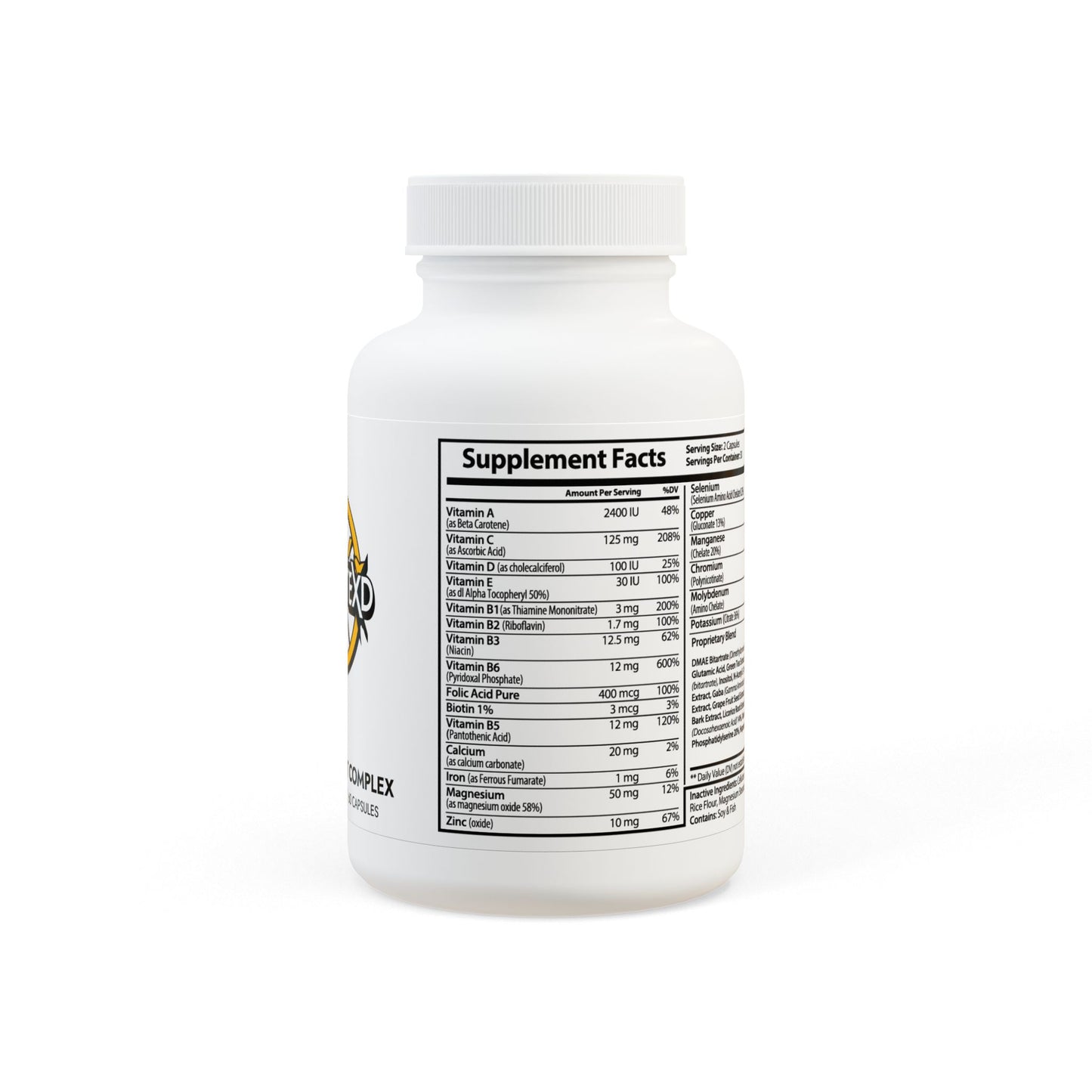 Brain Support Complex Supplement (60 Capsules)